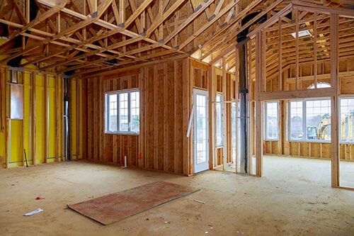 home under construction - LSK Building Westbury, Warminster and Trowbridge
